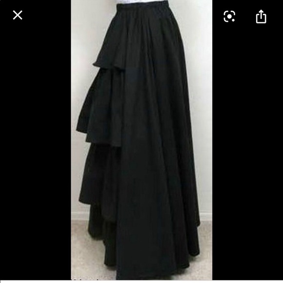 frontier classics Dresses & Skirts - Twill Bustle skirt black Real Western Wear